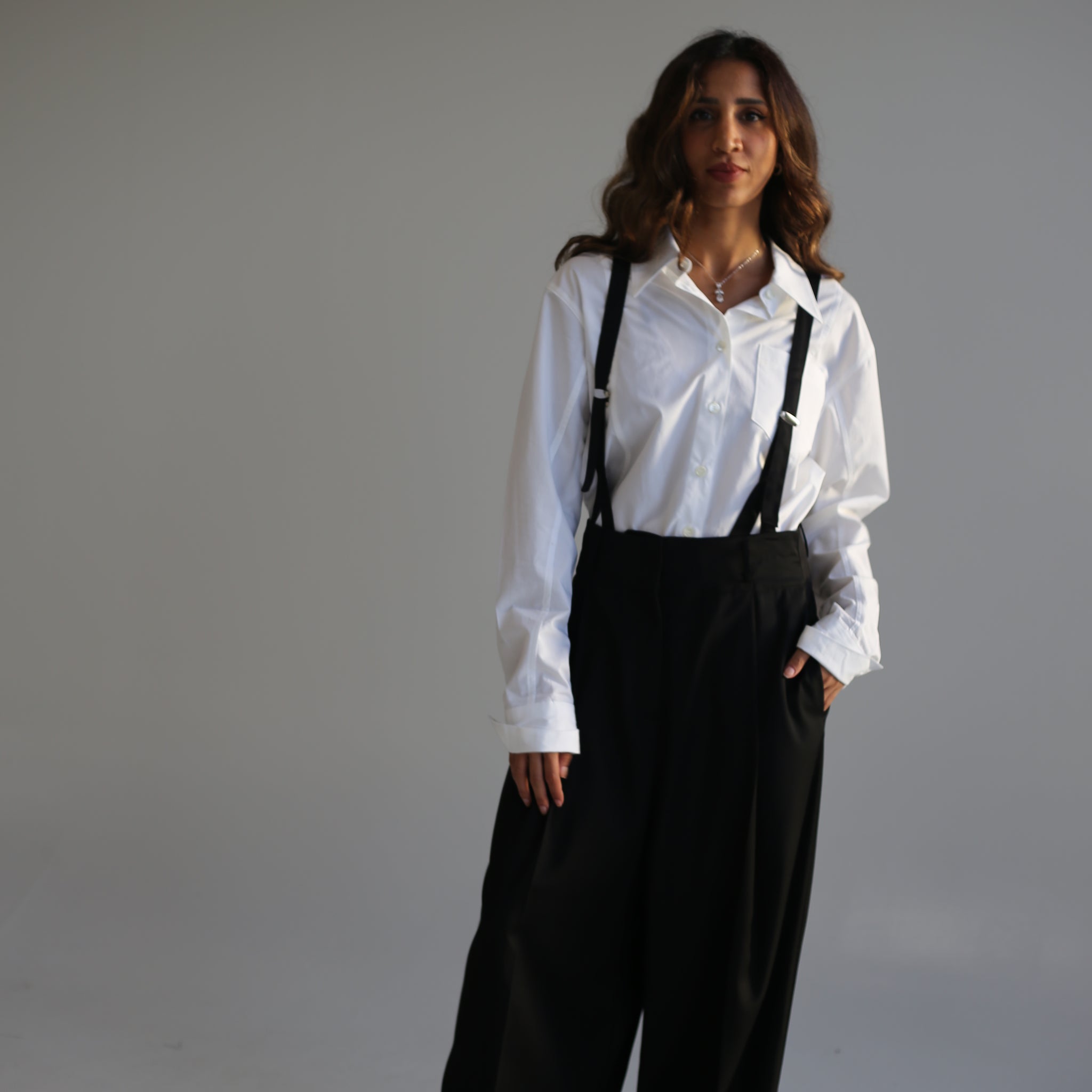 Suspender pants