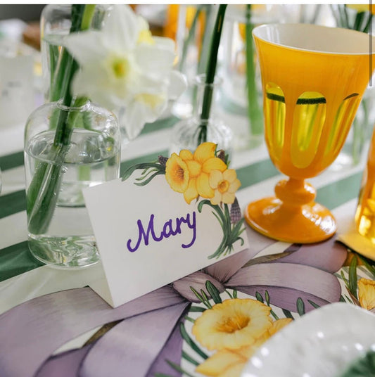 Daffodil Place cards