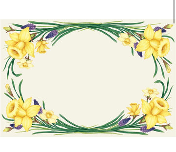 Daffodil placemat