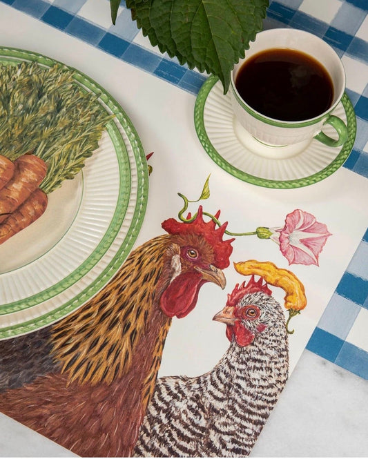 Chicken social Placemat