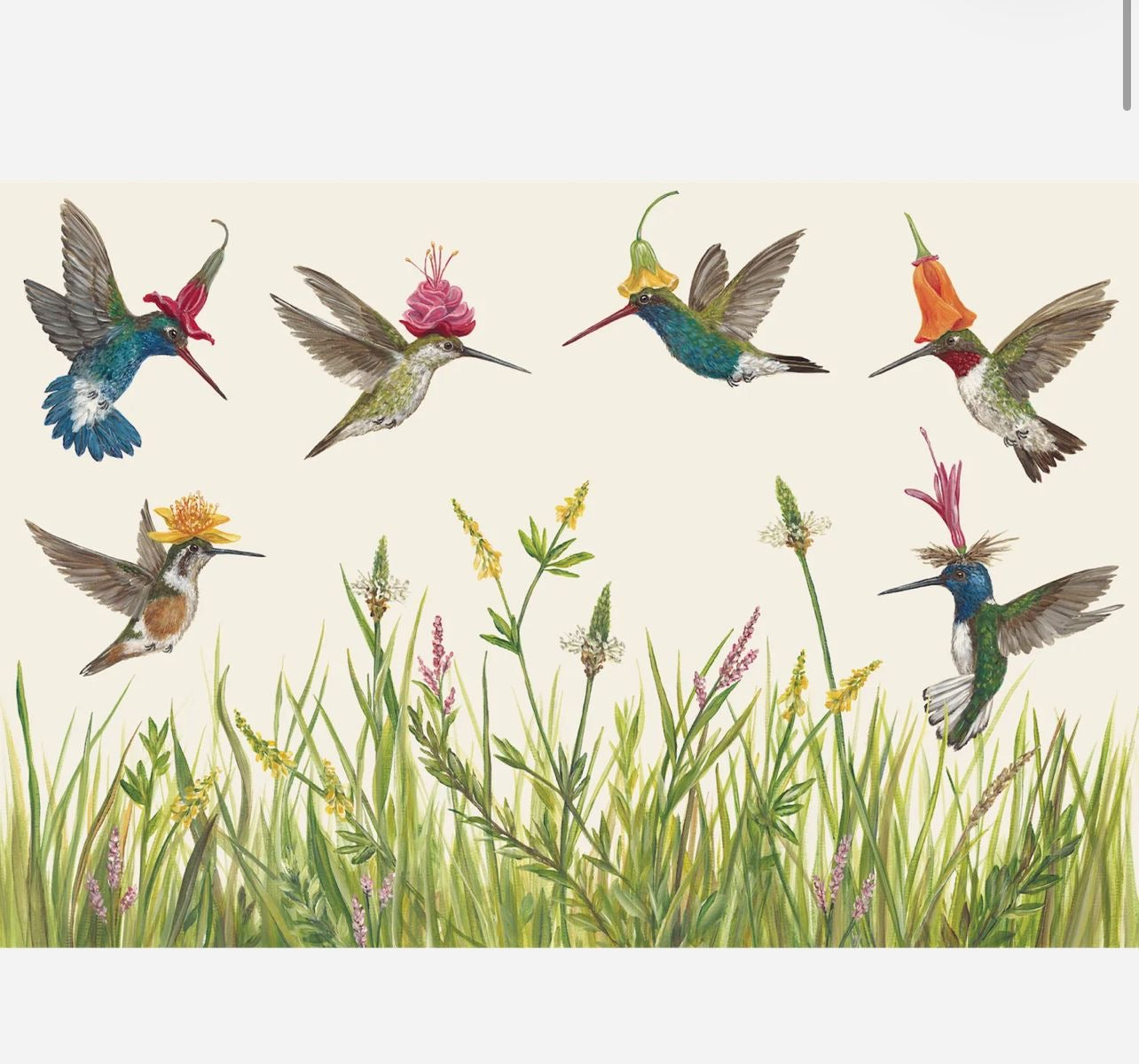 Hummingbirds placemats