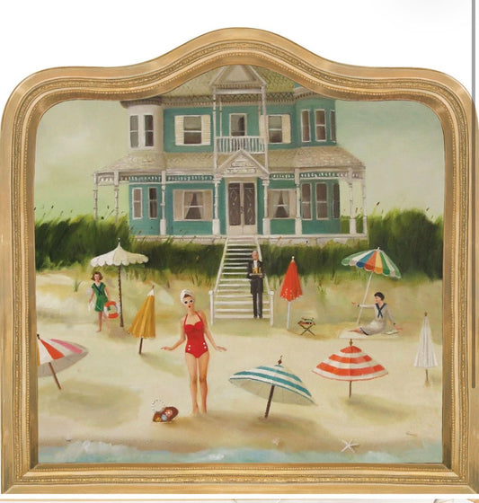 Beach house placemat