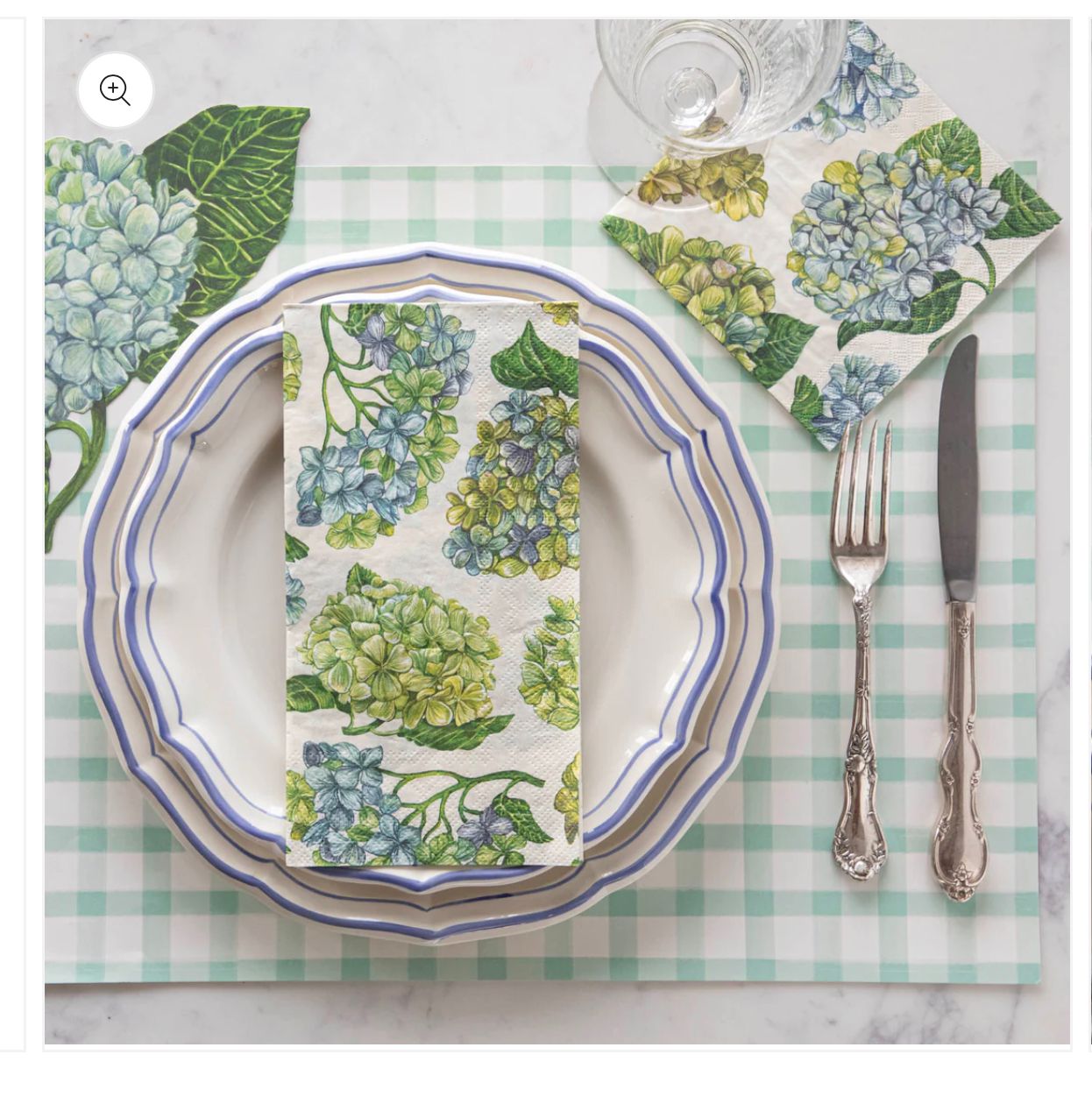 Hydrangea Napkins 2